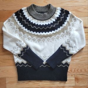 Ann Taylor Fair Isle Sweater